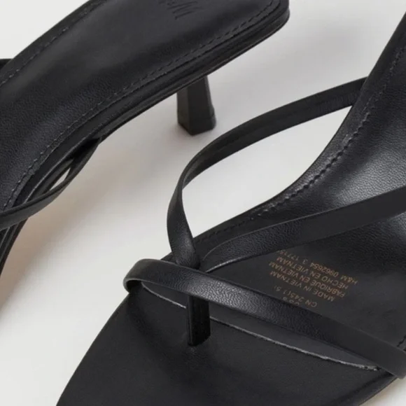 H&M kitten heel sandals size 7.5 - Picture 5 of 16